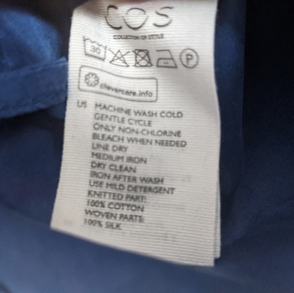 COS Block panel striped top - Picture 6 of 6